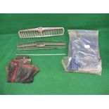 MG and TR6 chrome front grills,