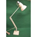 Herbert Terry desk top anglepoise lamp in cream finish