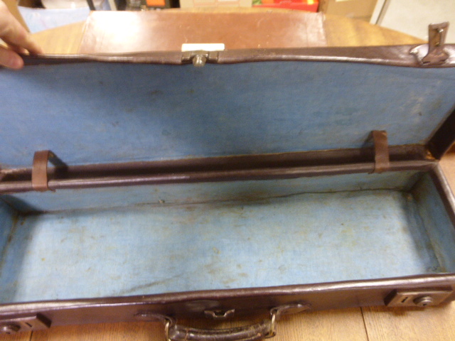 Vintage Leather Gun Case - Image 2 of 3