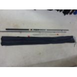 Browning syntec feeder 11` - 13` 4 section 3 quivers fishing rod