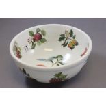 A Portmeirion bowl in the "goodness of fruit pattern"