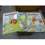 Three Rupert Bear Signed Limited Edition Annuals - 1998 to commemorate the followers 15th