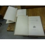 Two Ruskin books, Fors Clavigera vol. I & II (1871 & 1872)