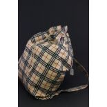 Burberry Backpack Bag incorporating Towel