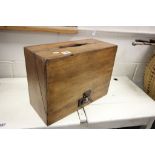 Vintage Wooden Pistol Box