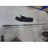 9000 series Bass 2 piece 11` 8" rod in Daiwa bag