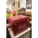 Vintage Coca Cola coolbox