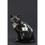 A Winstanley black cat, size 3