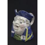 Character jug Sir Toby Belch Rye Pottery David Sharp signed to base