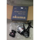 A Electron Okuma ELC-165 fishing reel