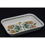 Portmeirion Shallow Dish with Honeysuckle design