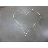 Large Wrought Iron Heart