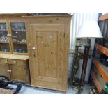 Pine Single Door Wardrobe