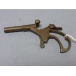 A small 19th century decorative pistol