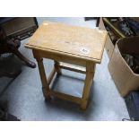 Light Oak Joint Stool