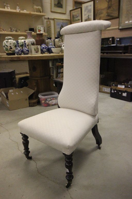 19th century Prie Dieu Chair