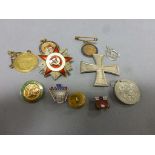 Group of Enamelled and Other Badges and Medals