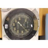 A naval pressure gauge by Payne & Griffths Ltd, Smethwick, Birmingham