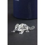 Boxed Swarovski Crystal Lizard ref 7694NR000001