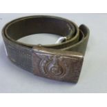Vintage Nazi belt with buckle