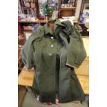 German military type coat with Canadian military buttons