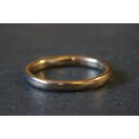 9ct Gold wedding band