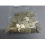 Mixed bag of silver & other coins from World and UK