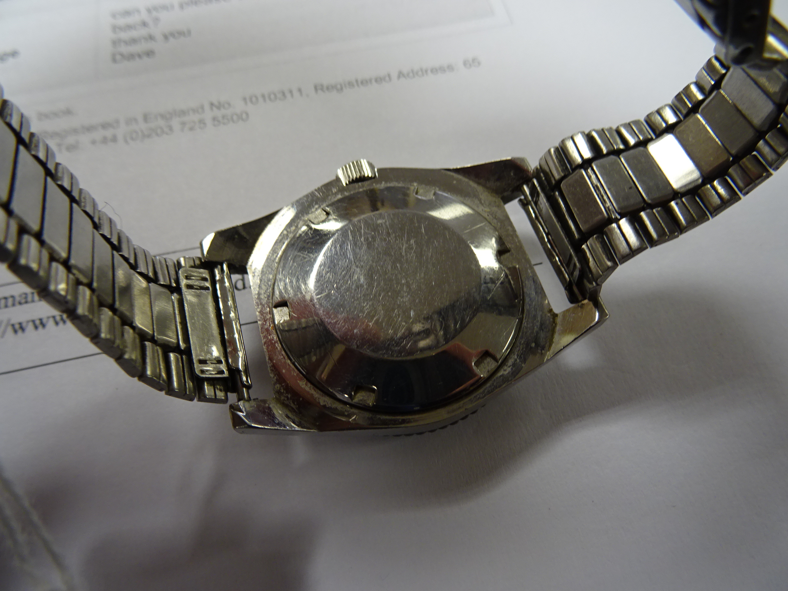 Precista stainless steel divers watch circa 1982 possibly Naval issue - Image 2 of 2