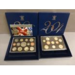 Two x UK Proof coin presentation packs 2004 & 2006