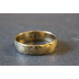 18ct Gold wedding band