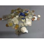 Mixed collection off UK & World coins including silver