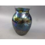 Poole Pottery Lustre vase, ltd edn 39/50