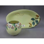 A large Carlton Ware dish in the Australian design, 41cm long, along with with Carlton Ware in the