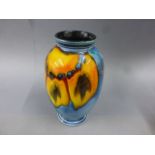 Modern Poole Pottery vase, 25cm approx height