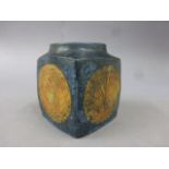 Troika cube vase signed St Ives, England to base