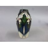 Moorcroft Pottery Butterfly Dream bulbous limited edition vase designed by Nicola Slaney 13/30,