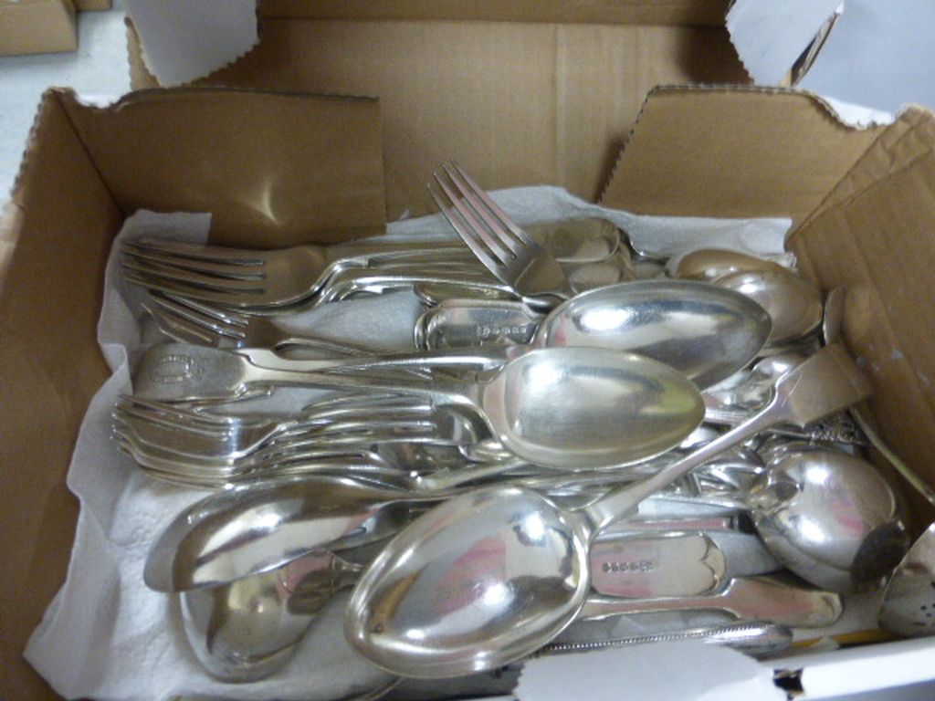 Quantity of silver plated cutlery and flatware - Image 2 of 3