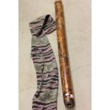 Australian wooden didgeridoo