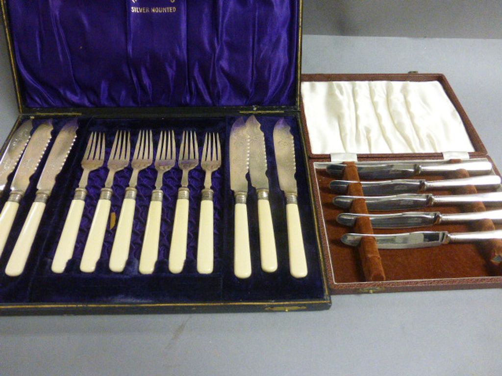Large quantity of silver plated cutlery and flatware - Image 2 of 2