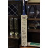 Gloucester County Cricket Signed Surridge Bat