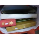 Collection of stamps in albums, FDI album, kw, framed world stamps mint & ised etc