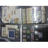 Miscellaneous collection of stamps and FDI's featuring golf, salvation army and minerals, Malta,
