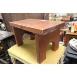 Teak Foot Stool