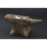 Small iron anvil