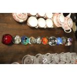 Collection of Glass Paperweights