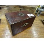 Early 19th century Two Section Tea Caddy
