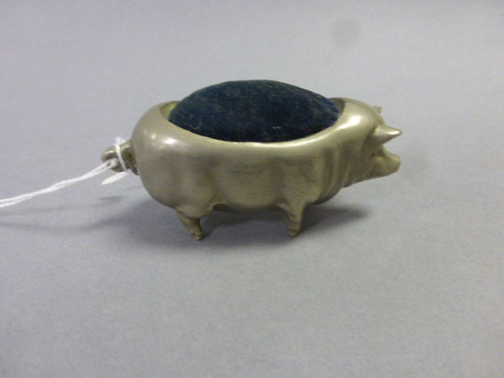 Pin Cushion in the form of a Pig