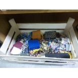 Box of Vintage Costume Jewellery