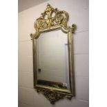 Ornate Gilt Framed Mirror