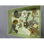 Vintage Brooches including Scottish Examples